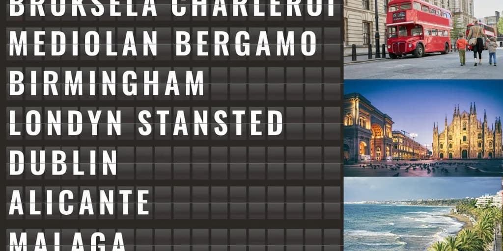 Dokąd z Łodzi? Odkryj wszystkie kierunki lotów i zaplanuj podróż!